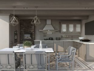 Кухня в стиле прованс