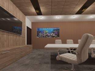 Стильный дизайн конференц зала