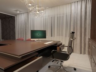 Элитный дизайн кабинета руководителя