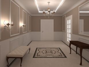 огромная красивая прихожая