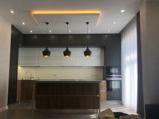 тёмная кухня фото