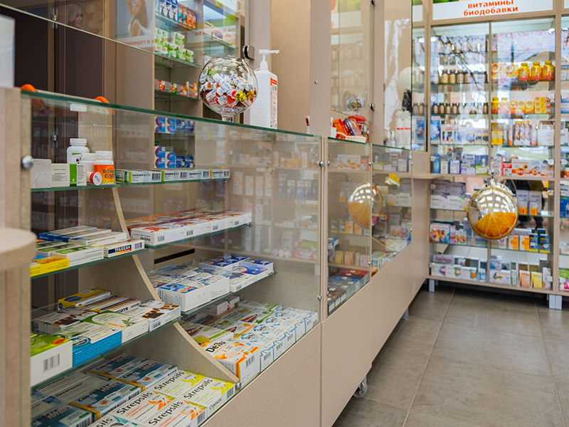 заказать мебель  в аптеку качественно и быстро