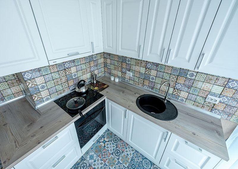 кухня с рамочными фасадами на заказ